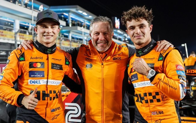 F1: Piastri recebe ajuda de Norris pra vencer a Sprint no Qatar