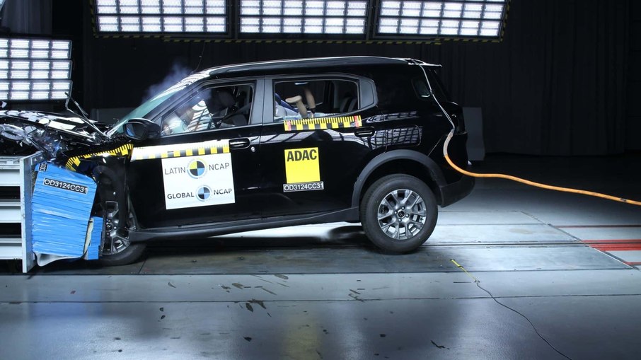 Citroën C3 Aircross em testes do Latin NCAP 