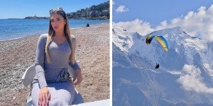 Jovem morre após se soltar de parapente durante voo