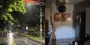 Chuvas causam estragos, alagamentos e cancelam aulas em SC