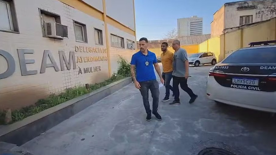 Fábio Aurélio Diamantino Guimarães foi detido por policiais da Delegacia de Atendimento à Mulher (Deam)