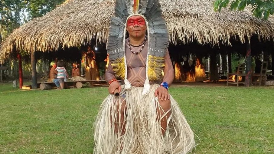 O Cacique Teka Shanenawa da Aldeia Indígena Shanenawa
