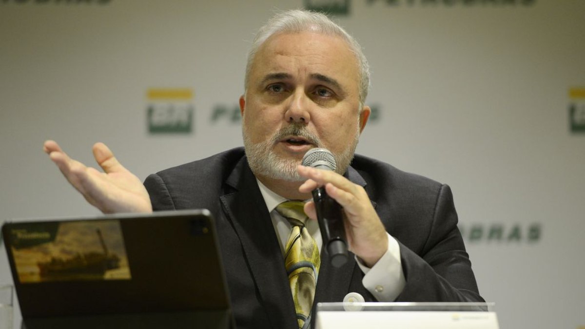  Jean Paul Prates, presidente da Petrobras, em sua primeira coletiva de imprensa no cargo