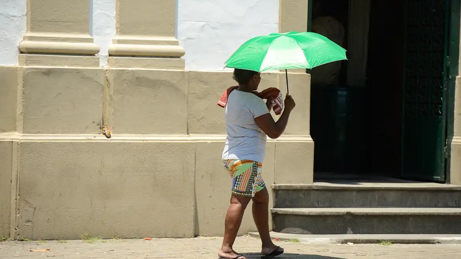 As temperaturas podem chegar a 40 °C