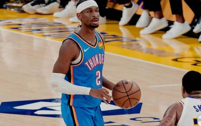 Shai Gilgeous-Alexander é um dos principais nomes da atualidade na NBA Shai Gilgeous-Alexander é um dos principais nomes da atualidade na NBA