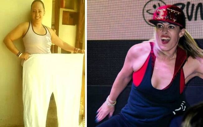Para perder peso, Monika Tubarão optou pela dança. Ela, inclusive, se tornou professora de zumba em uma academia