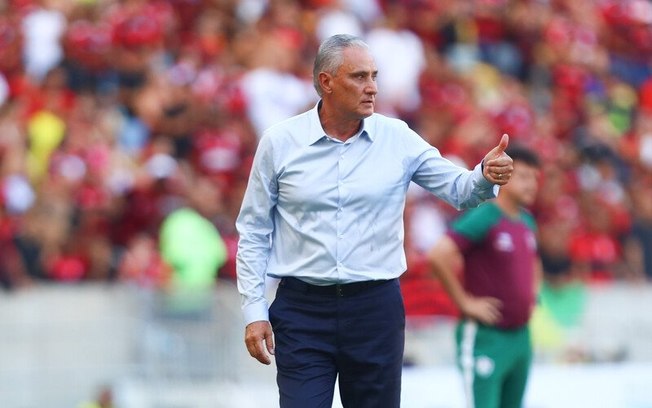 Tite destacou o equilíbrio do Flamengo na vitória sobre o Fluminense - Foto: Gilvan de Souza / CRF