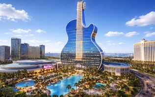 Novo hotel em Las Vegas: A icônica guitarra do Hard Rock vem aí