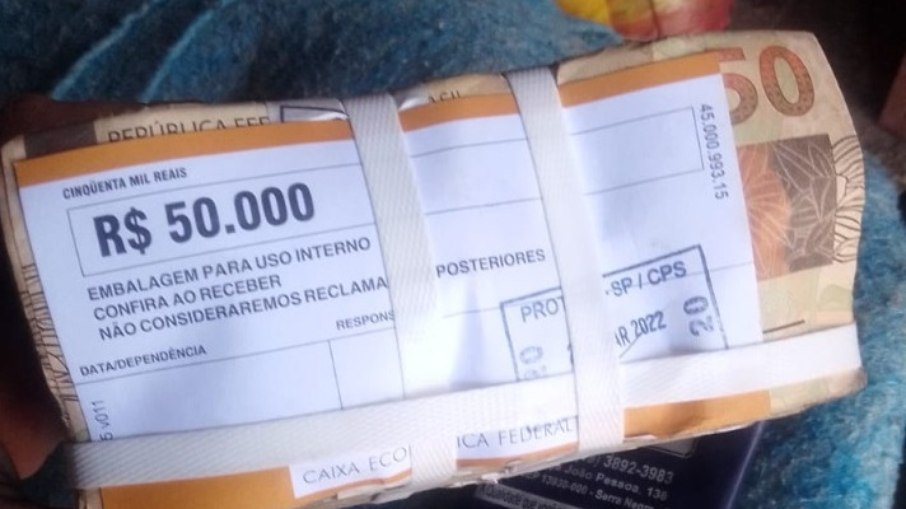 Durante apreensão a Polícia Civil encontrou R$ 50 mil em espécie