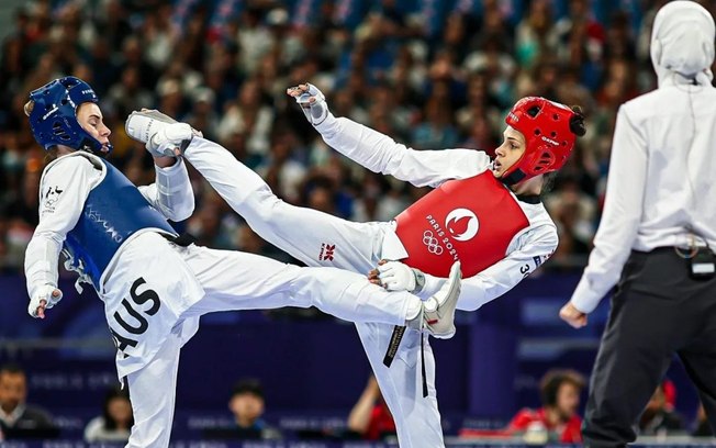 Maria Clara Pacheco vence na estreia brasileira no taekwondo das Olimpíadas Maria Clara Pacheco vence na estreia brasileira no taekwondo das Olimpíadas