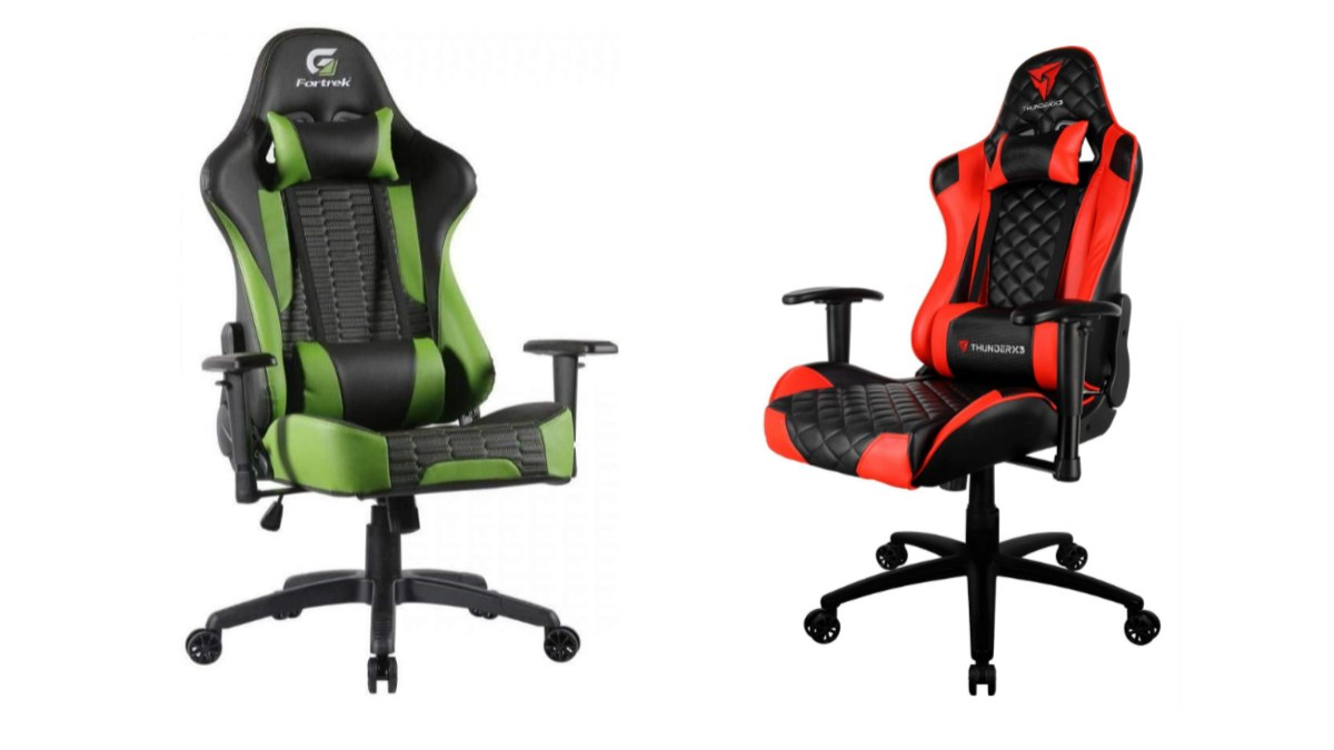 Cadeiras gamer aparecem em oferta