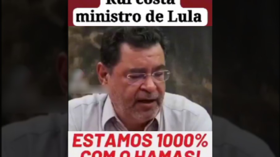 Rui Costa Pimenta, presidente do PCO, é quem aparece no vídeo em questão