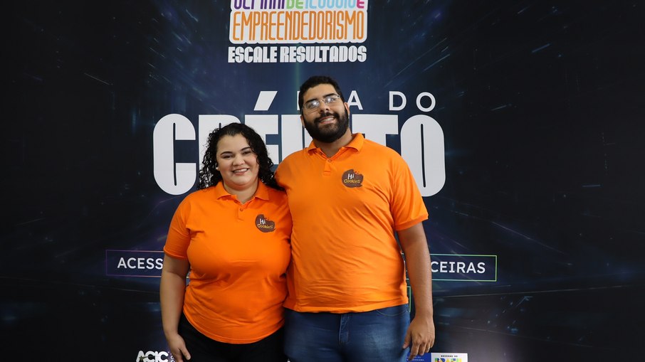 Raissa e o marido participam da 12ª SNE