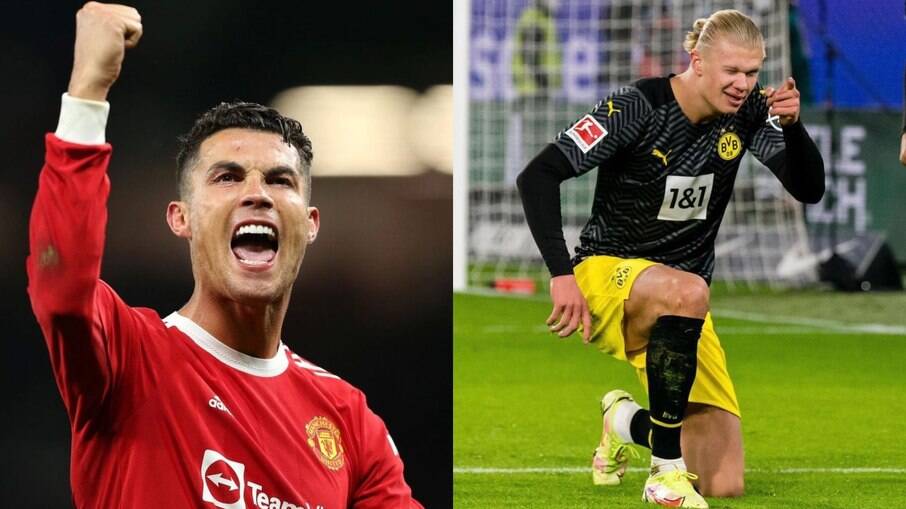 Cristiano Ronaldo e Haaland podem atuar juntos no Manchester United