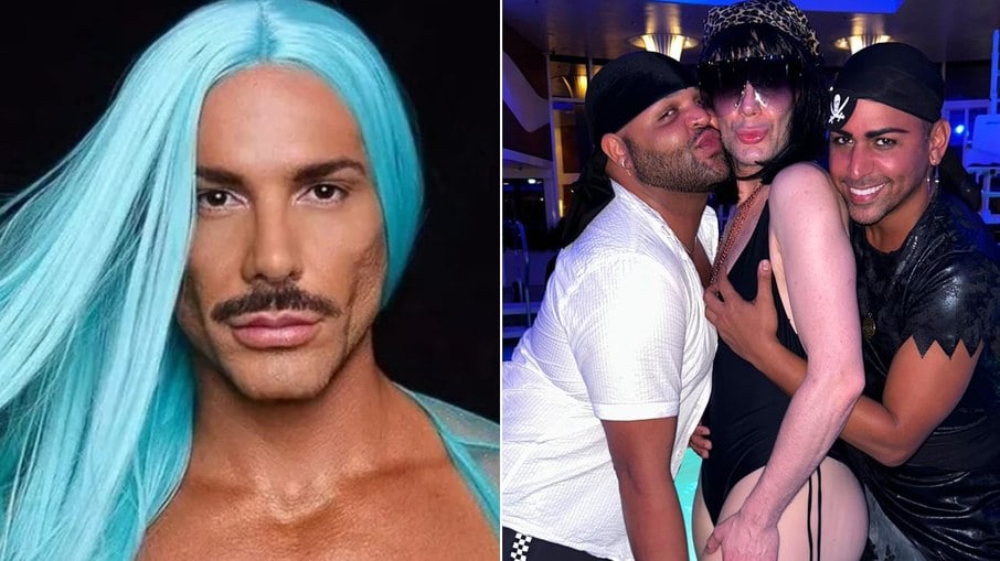 Matheus Mazzafera é confundido com drag queen canadense; veja as imagens