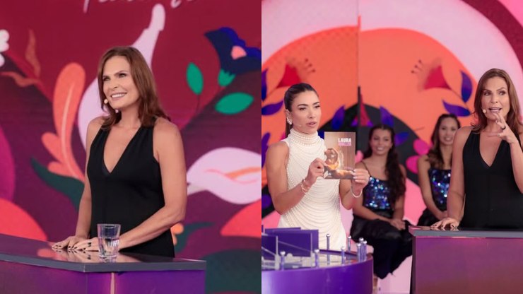 Laura Muller estreia no Programa Silvio Santos e vira assunto