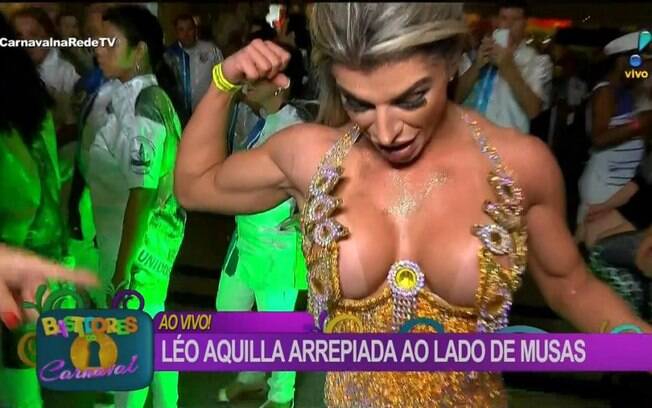 Leo Aquila faz pergunta direta à modelo