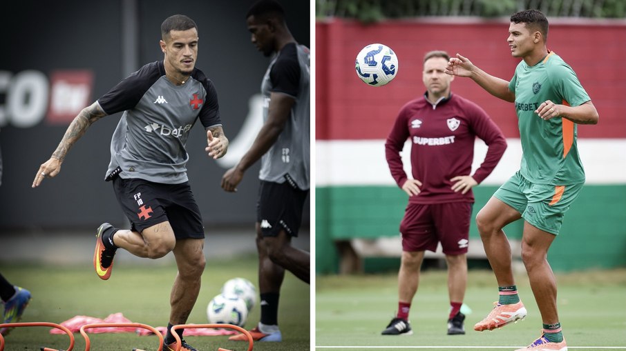 Coutinho e Thiago Silva se enfrentam nesta segunda-feira (20)