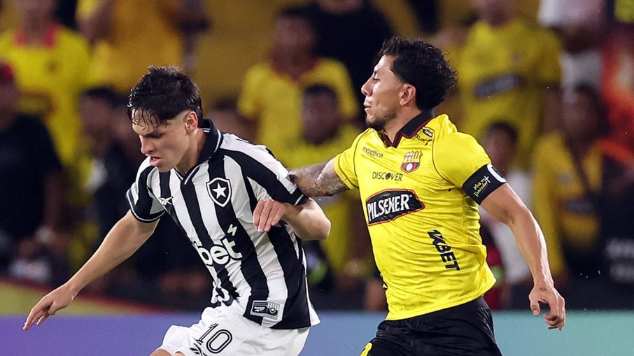 Na ida, Botafogo buscou empate nos últimos minutos