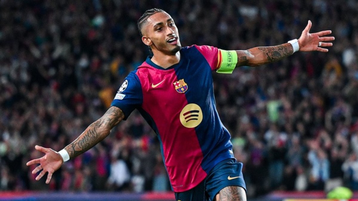 Raphinha vive temporada brilhante pelo Barcelona Raphinha vive temporada brilhante pelo Barcelona
