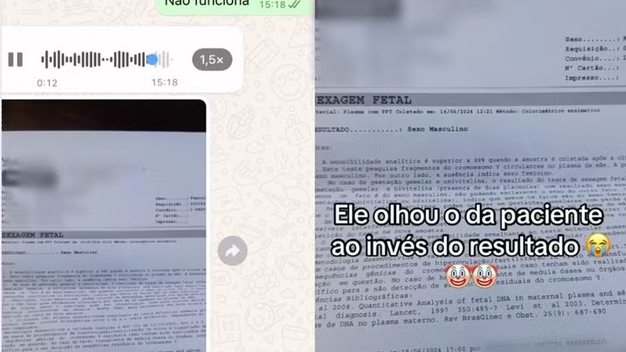 Família reagiu com bom humor à confusão