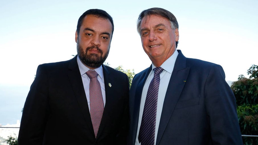 Cláudio Castro e Jair Bolsonaro