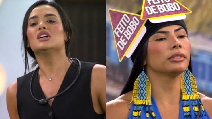 Marciele rompe com Jordana no BBB 26: "Ninguém fica contigo"