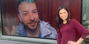 Jornalista do ''Bom dia SP' pede foto a Junior Lima em entrevista ao vivo: 'Sou muito fã'