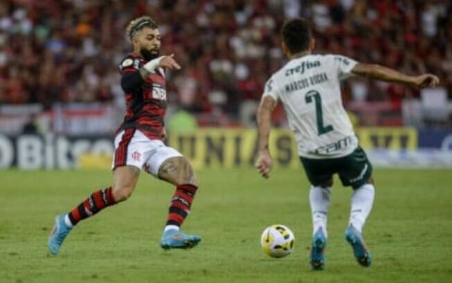 Gabi fala em Flamengo superior contra o Palmeiras e detona arbitragem: 'Atrapalhou muito'