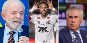 Ancelotti consulta Lula e pede opinião sobre convocação de Neymar