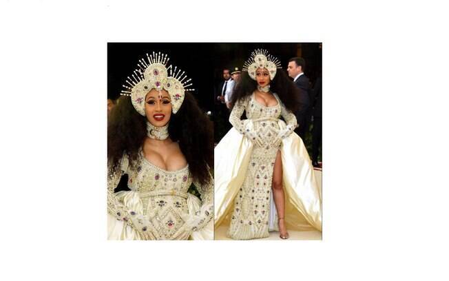 Cardi B no MET Gala 2018