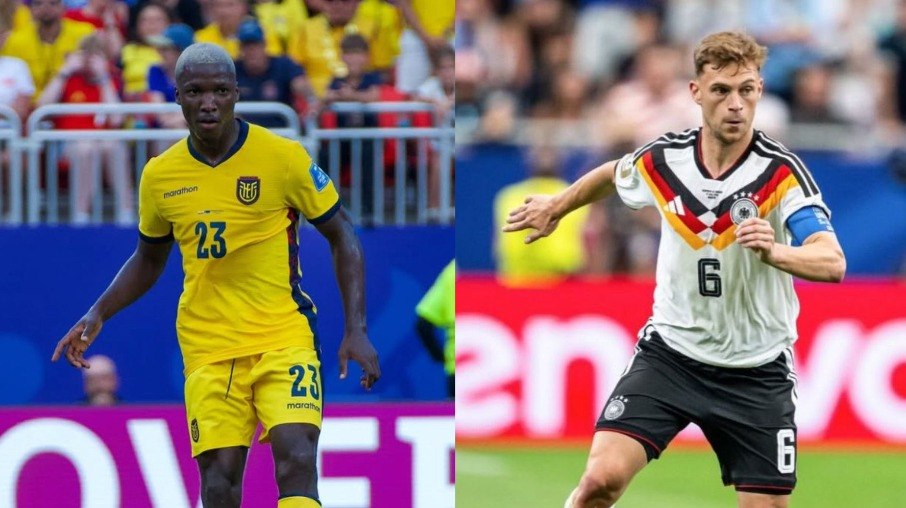 Caicedo e Kimmich são destaques de Equador e Alemanha