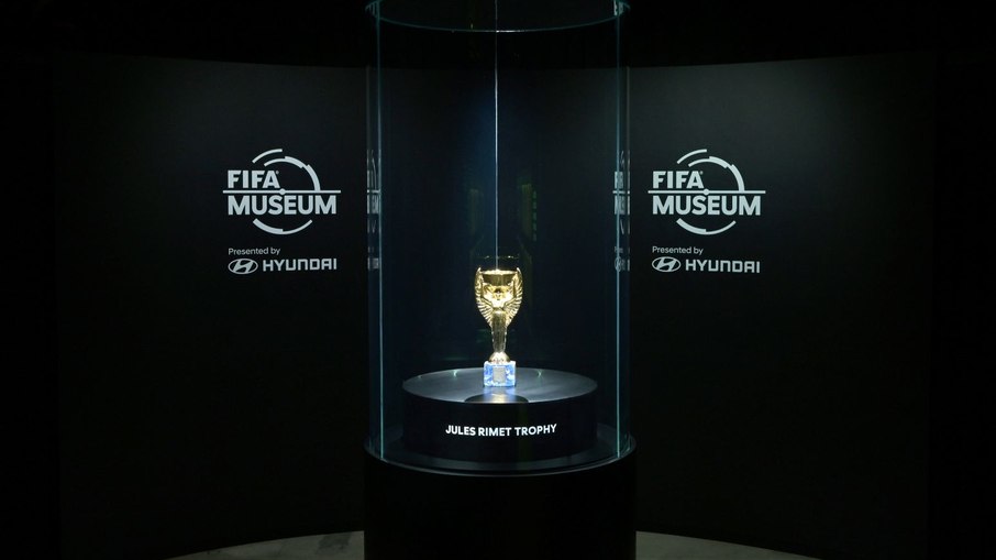 Taça Jules Rimet - Exposição da FIFA Museum
