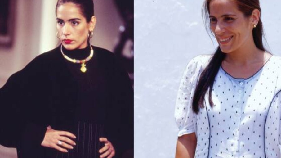 Ruth e Raquel (Gloria Pires) em 