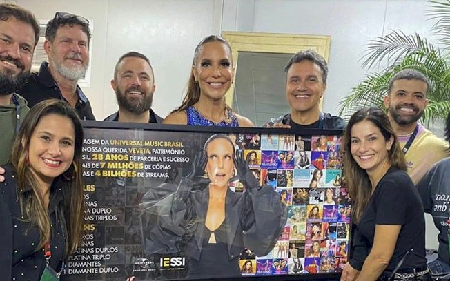 Ivete Sangalo ganha certificação da Universal Music no Rock In Rio