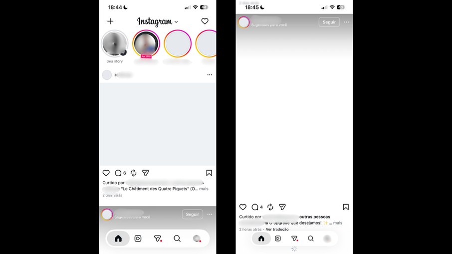 Instagram fica fora do ar