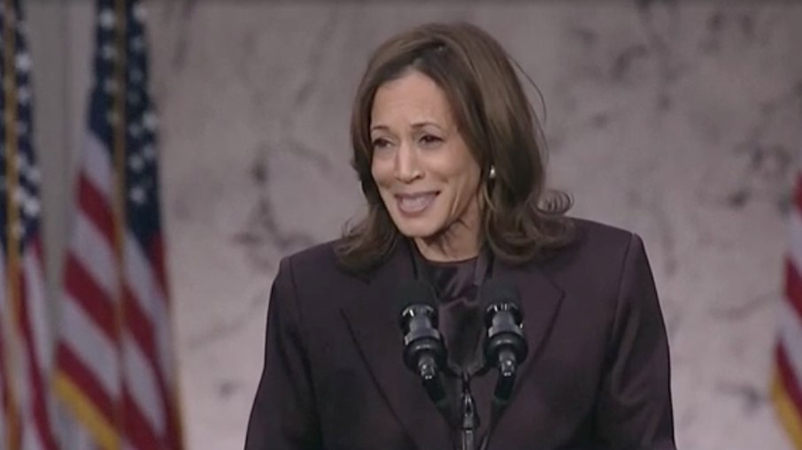 Kamala Harris discursou pela primeira vez após vitória de Trump nas eleições norte-americanas