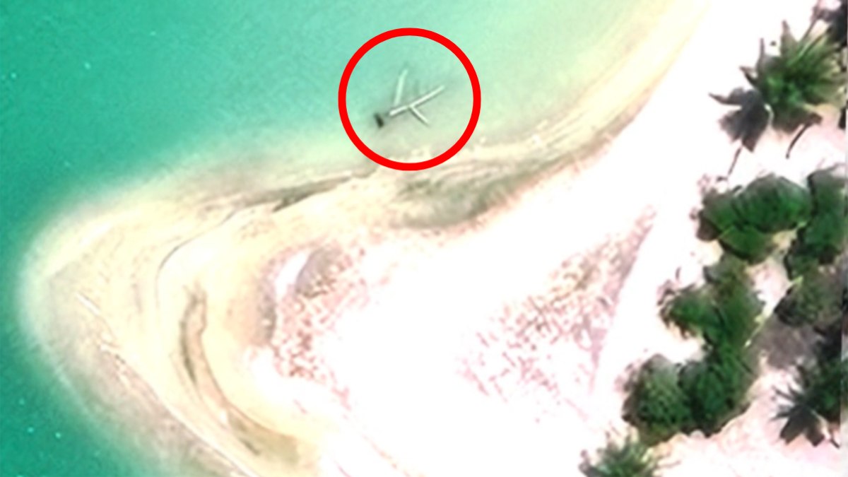Taraia Object em lagoa de Nikumaroro