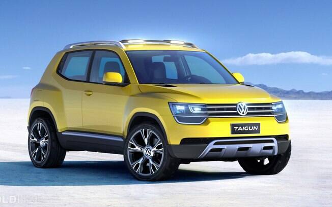 VW Taigun é o protótipo do T-Track, que poderá concorrer com o mini SUV da Jeep, entre outros