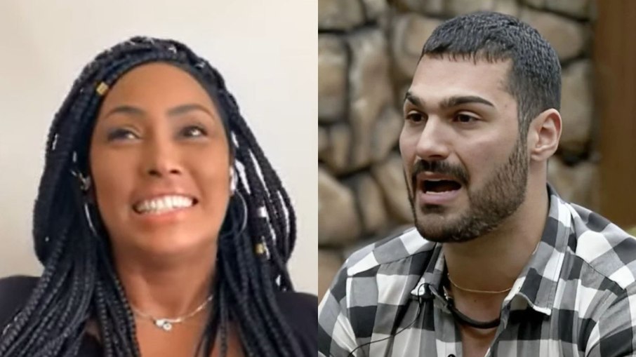 Rosiane Pinheiro e Shayan Haghbin