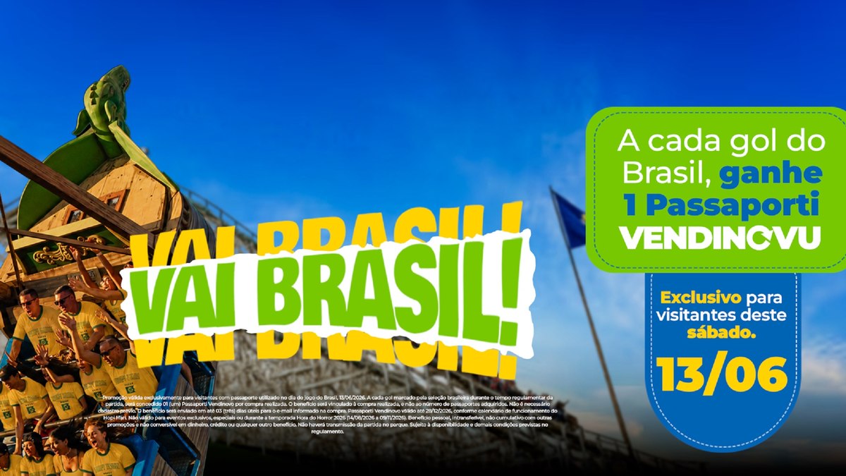A cada gol do Brasil visitante recebe novo ingresso