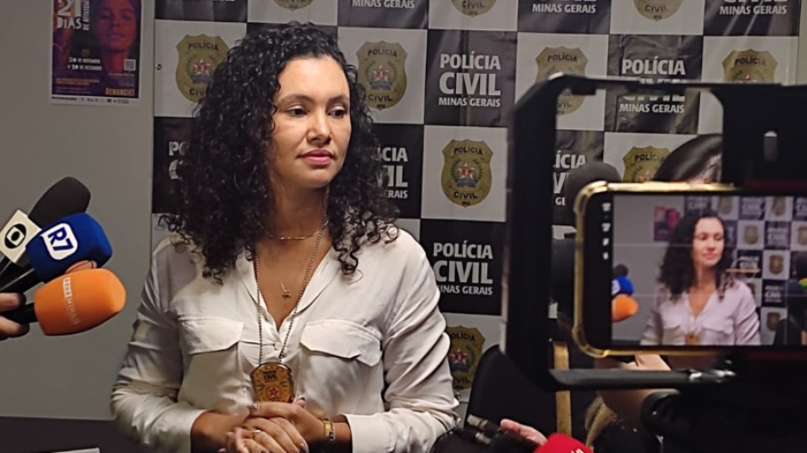 Delegada Mellina Clemente, responsável pelo caso