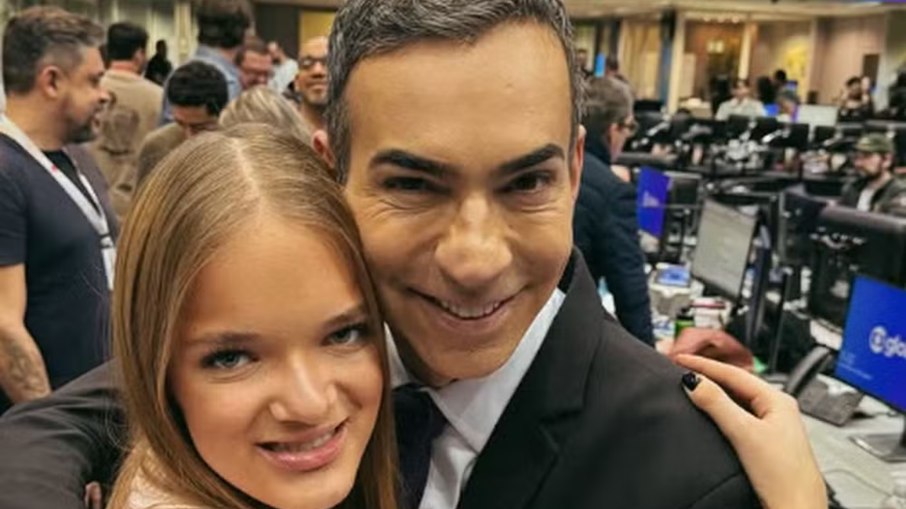 Rafaella Justus e César Tralli Rafaella Justus e César Tralli