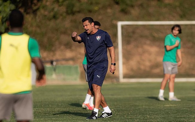 Fred é o atual técnico da base do Fluminense Fred é o atual técnico da base do Fluminense