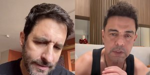 Rafinha Bastos debocha de Zezé Di Camargo e diz: "Traiu a ex"