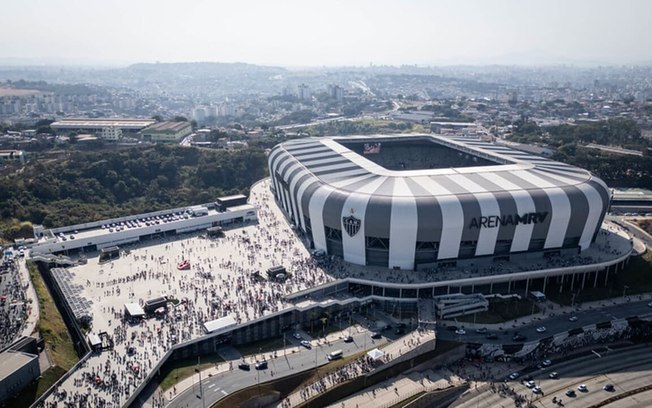 Arena MRV, casa do Galo, completará seu primeiro ano. Celebre, atleticano