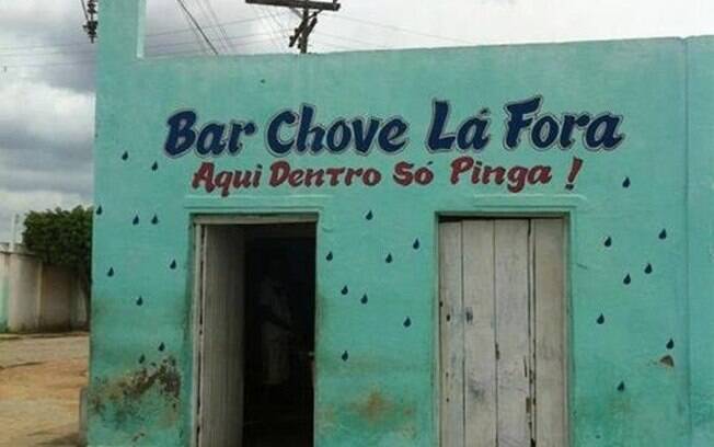 Claramente o dono fez pós-graduação em Marketing e em piadas