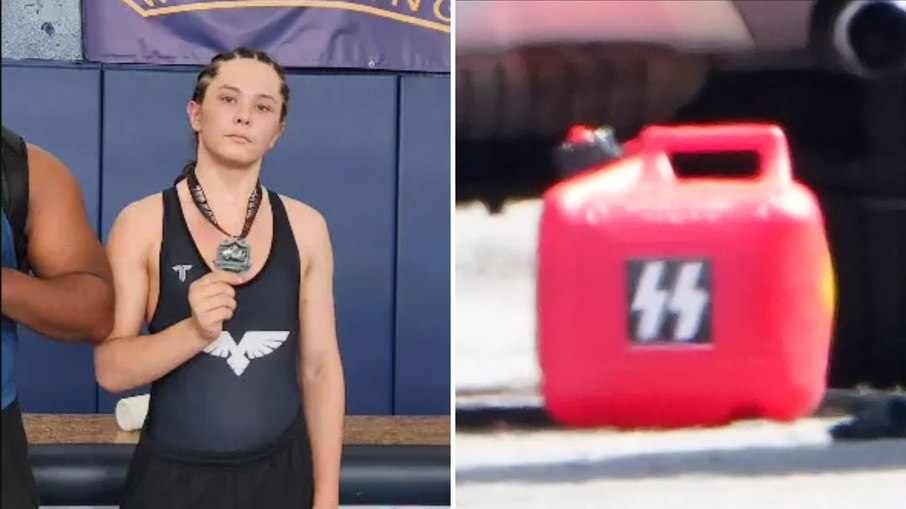 Cain Clark, de 17 anos, foi identificado como um dos supostos atiradores no ataque a uma mesquita em San Diego na segunda-feira.