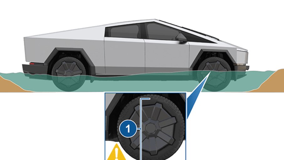 Orientação da Tesla para dirigir Cybertruck no 