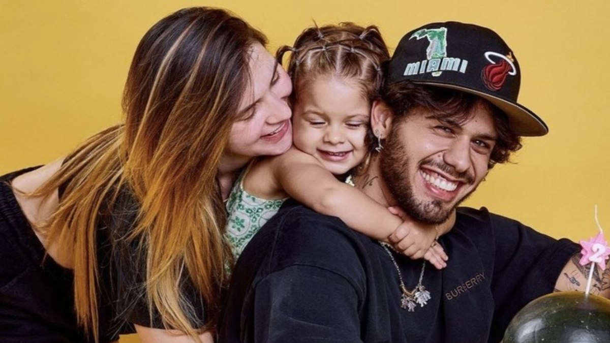 Virginia, Maria Flor e Zé Felipe